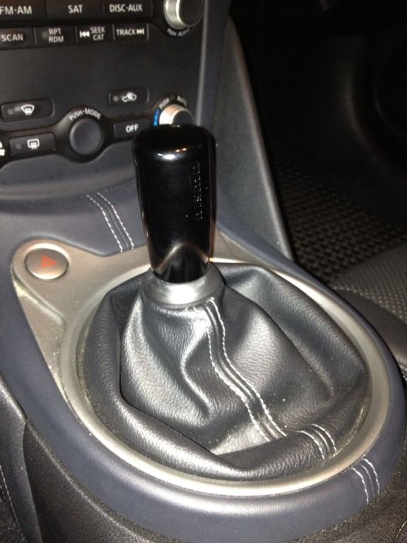 [For Sale] TRADE Nismo Black Anodized Shift Knob Nissan 370Z Forum